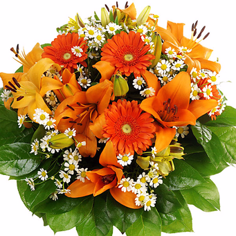 Flower Bouquet Orange