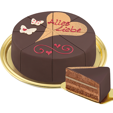 Dessert-Torte „Alles Liebe“
