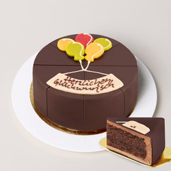 Dessert-Torte „Herzlichen Glückwunsch“