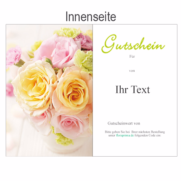 Gutschein „Danke“