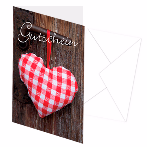 Gutschein Herz