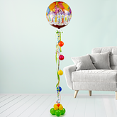 Riesenballon-Präsent Happy Birthday