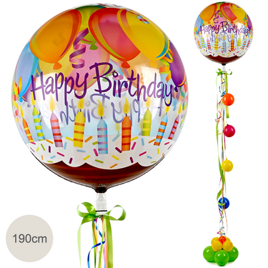 Riesenballon-Präsent Riesenballon-Präsent Happy Birthday (190cm)