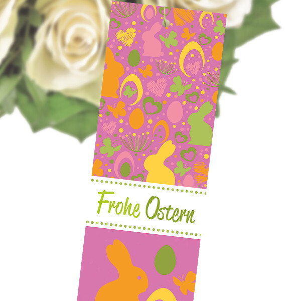 Blumenstecker "Frohe Ostern"