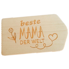 Frühstücksbrettchen "Beste Mama der Welt"