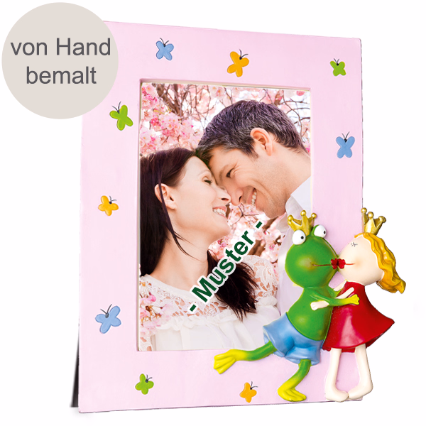 Hochwertiger Foto Rahmen Froschkonig Blumen Online Verschicken Auf Floraprima De