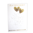 Motivkarte "Zur Hochzeit herzlichen Glückwunsch"