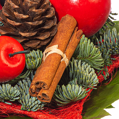 Blumenstrauß Nikolaus mit Vase & Ferrero Giotto 3er