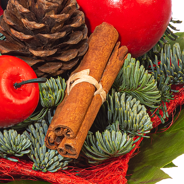 Flower Bouquet Nikolaus with vase & 3 Ferrero Giotto