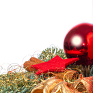Adventsgesteck mit LED-Kerze