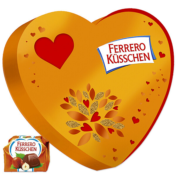 Ferrero Küsschen Geschenkherz