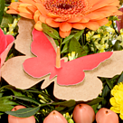Blumenstrauß Frühlingszauber mit Vase & 2 Ferrero Rocher