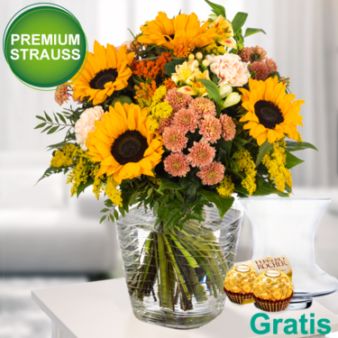 Premiumstrauß Sommersonne Premiumstrauß Sommersonne