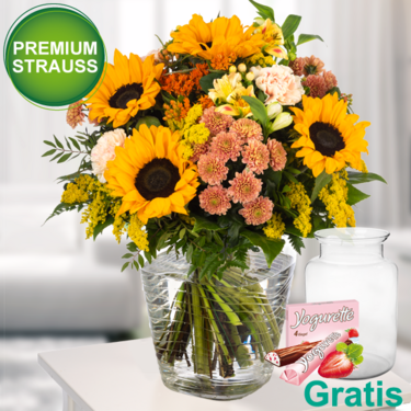 Premiumstrauß Sommersonne Premiumstrauß Sommersonne