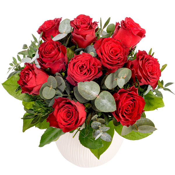 Bouquet of red roses