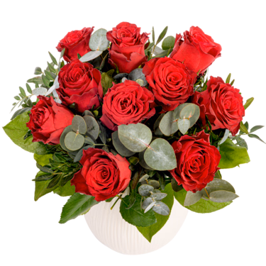 Bouquet of red roses