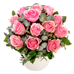 Bouquet of pink roses