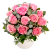 Bouquet of pink roses