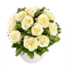 Bouquet of white roses