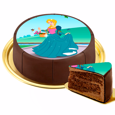 Dessert-Motiv-Torte Prinzessin