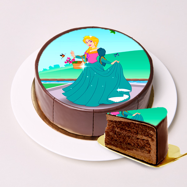 Dessert-Motiv-Torte Prinzessin
