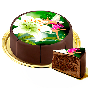 Dessert-Motiv-Torte „Fee“