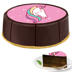 Motiv-Torte "Einhorn" Motiv-Torte "Einhorn"