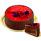Dessert Motif Cake "Spiderman"