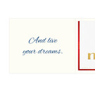 Personal greeting card with Merci: Nimm dir Zeit... (250g)