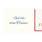 Persönliche Grußkarte mit Merci: Nimm dir Zeit... (250g)