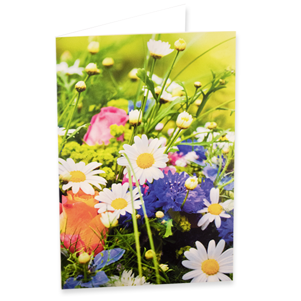 Motivkarte Neutral Blumenwiese
