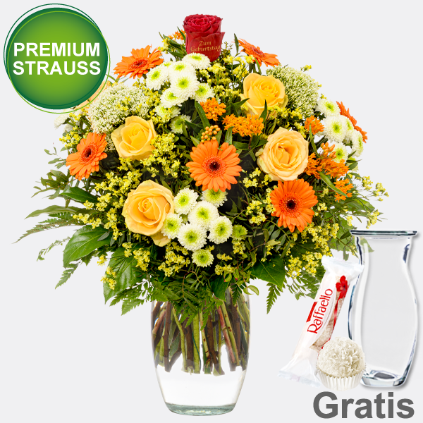 Premiumstrauß "Zum Geburtstag" 