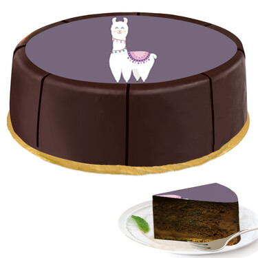 Motif Cake "Lama" Motif Cake "Lama"