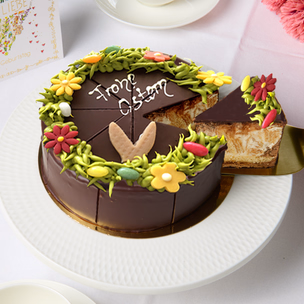 Eierlikörtorte „Frohe Ostern“