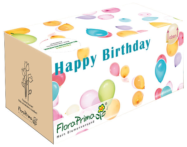 Geschenkverpackung "Happy Birthday"