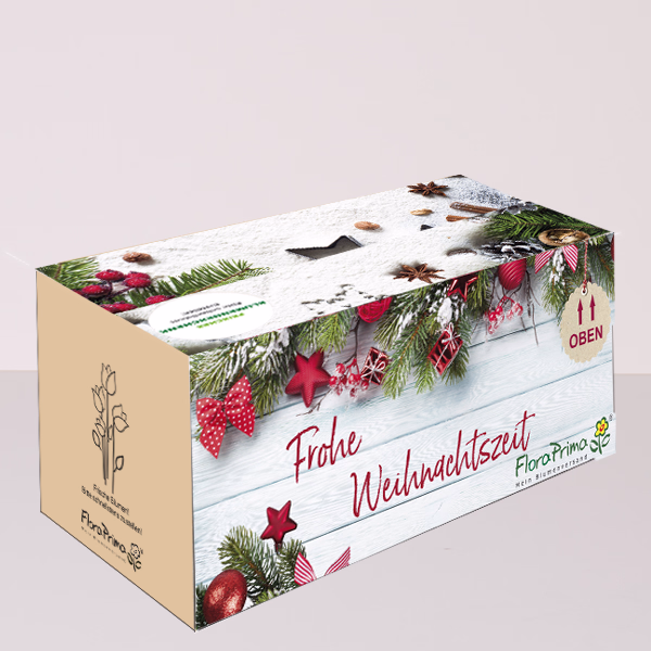 Geschenkverpackung „Frohe Weihnachtszeit“