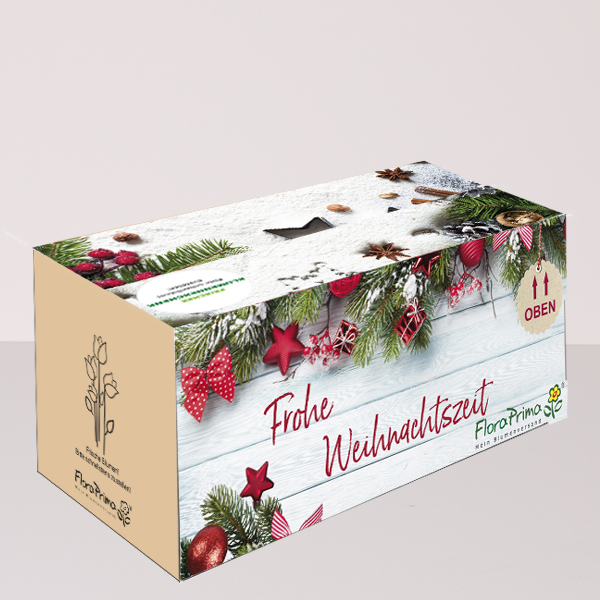 Geschenkverpackung „Frohe Weihnachtszeit“