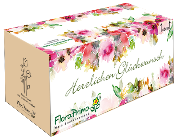 Geschenkverpackung "Herzlichen Glückwunsch"