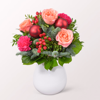 Flower Bouquet Kaminfeuer
