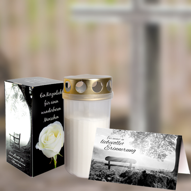 Remembrance Candle Remembrance Candle incl. Greeting card