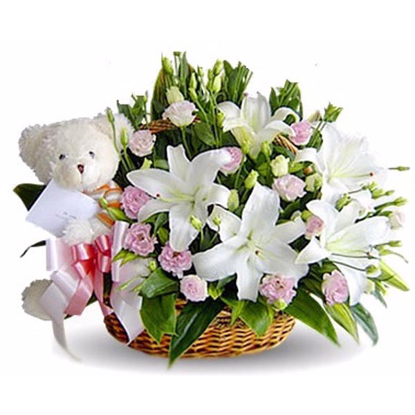 Flower Arrangement New Baby