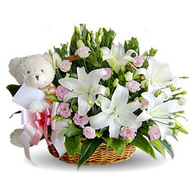 Flower Arrangement New Baby