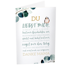 Motivkarte "Danke Mama"