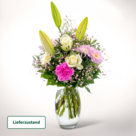 Blumenstrauß Glücksmoment mit Vase