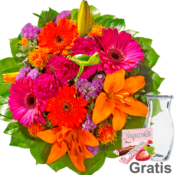 Blumenstrauß Farbtraum Blumenstrauß Farbtraum