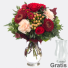 Blumenstrauß Herbstgedicht mit Vase