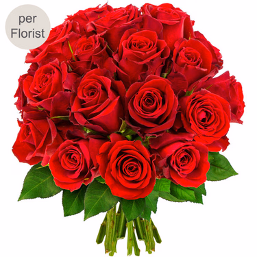 Roter Rosenstrauß