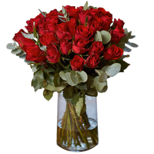 Bouquet of red roses