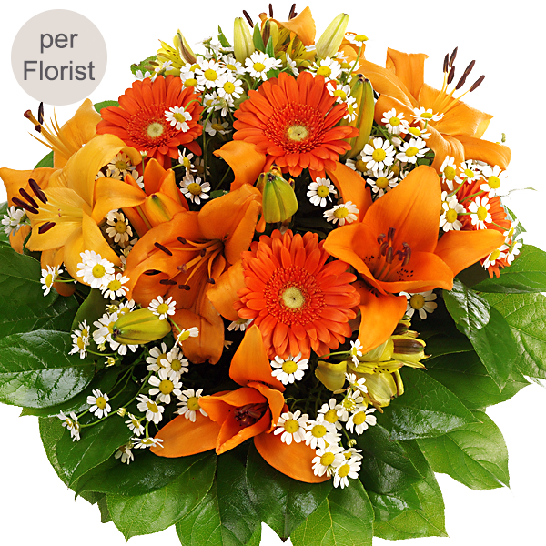 Flower Bouquet Orange