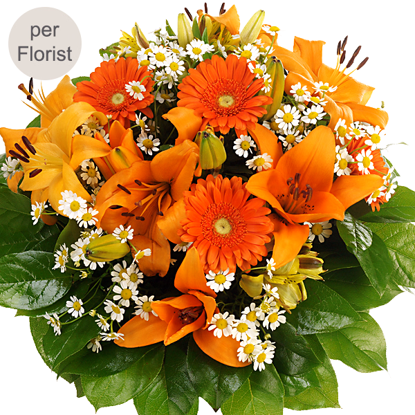 Blumenstrauß Orange